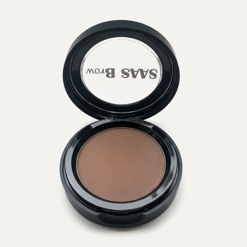 SAAS Brow Precision Brow Powder – Long-Lasting Natural Finish (Taupe, Blonde, Dark Brown, Brown, Charcoal, Auburn)